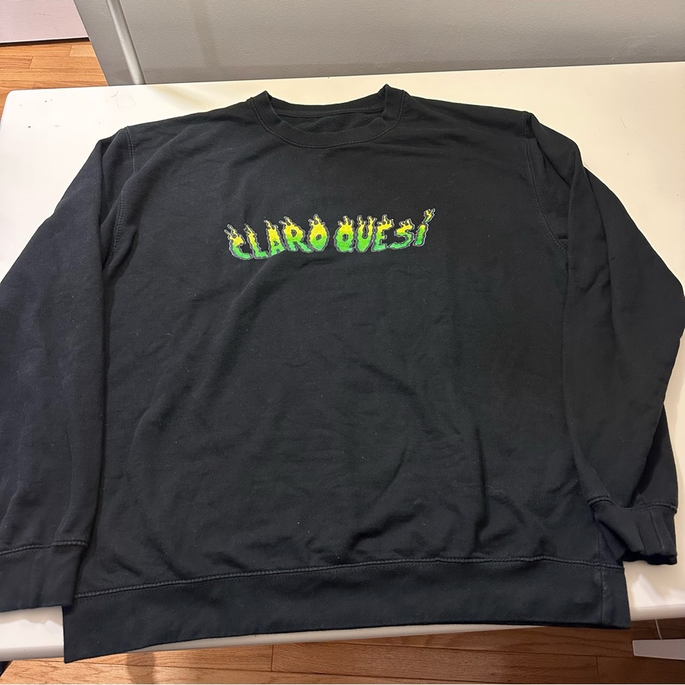 Ovi ‘Claro Que Si’ Crewneck Sweater Men Size 2XL